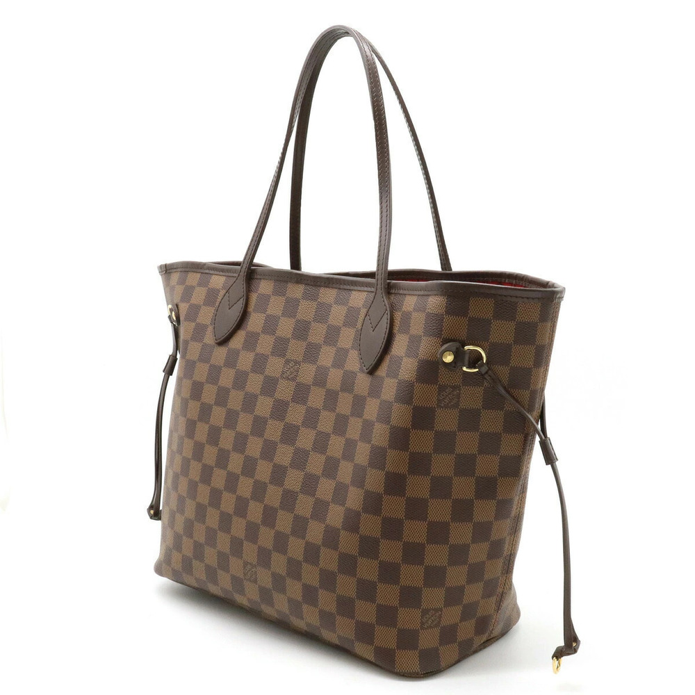 Louis Vuitton Bag Damier Shoulder Tote Neverfull Brown
